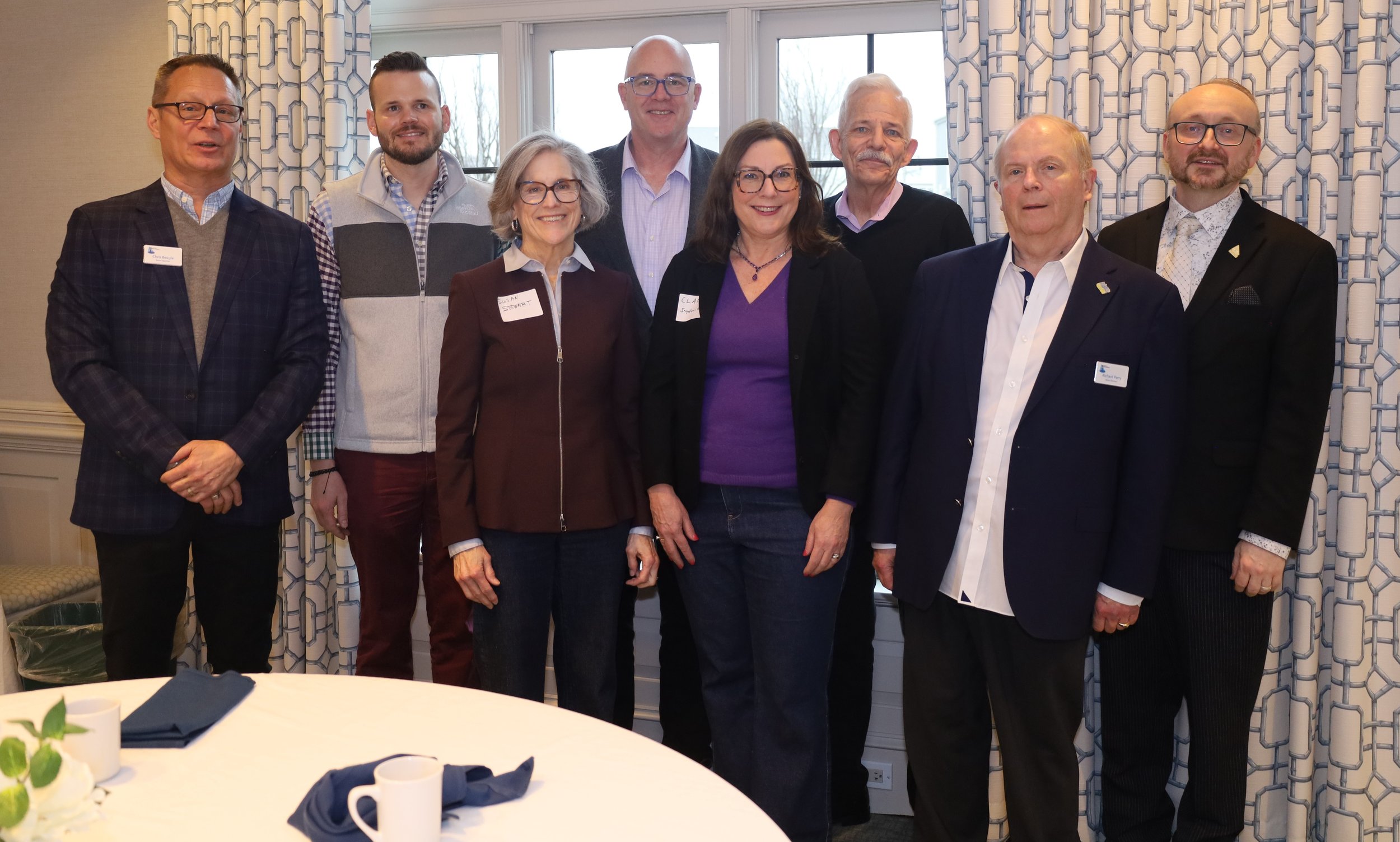 City and state officials pose with leadership of CSTC's capital campaign