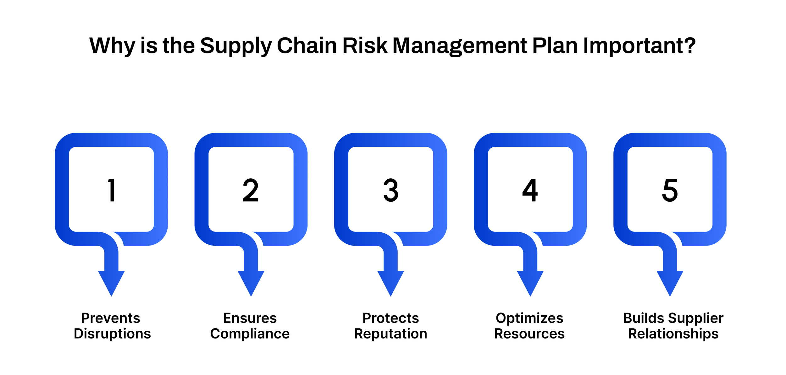 Why is the Supply Chain Risk Management Plan Important
