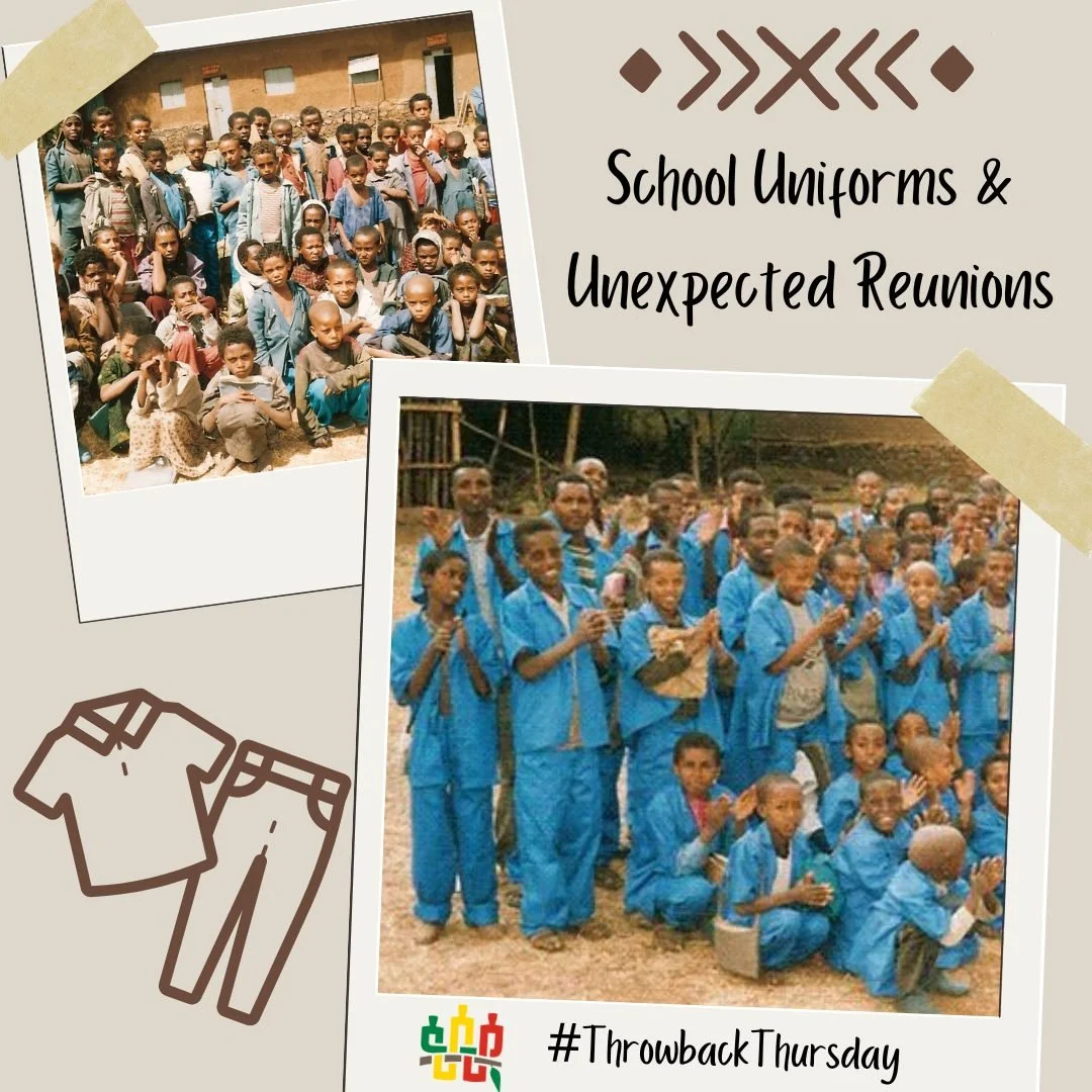 From the start, providing access to education for rural families has been one of Project Ethiopia's main goals. When Dennis and Judy learned that uniforms could foster equality in primary schools, Project Ethiopia stepped in to help provide them. And