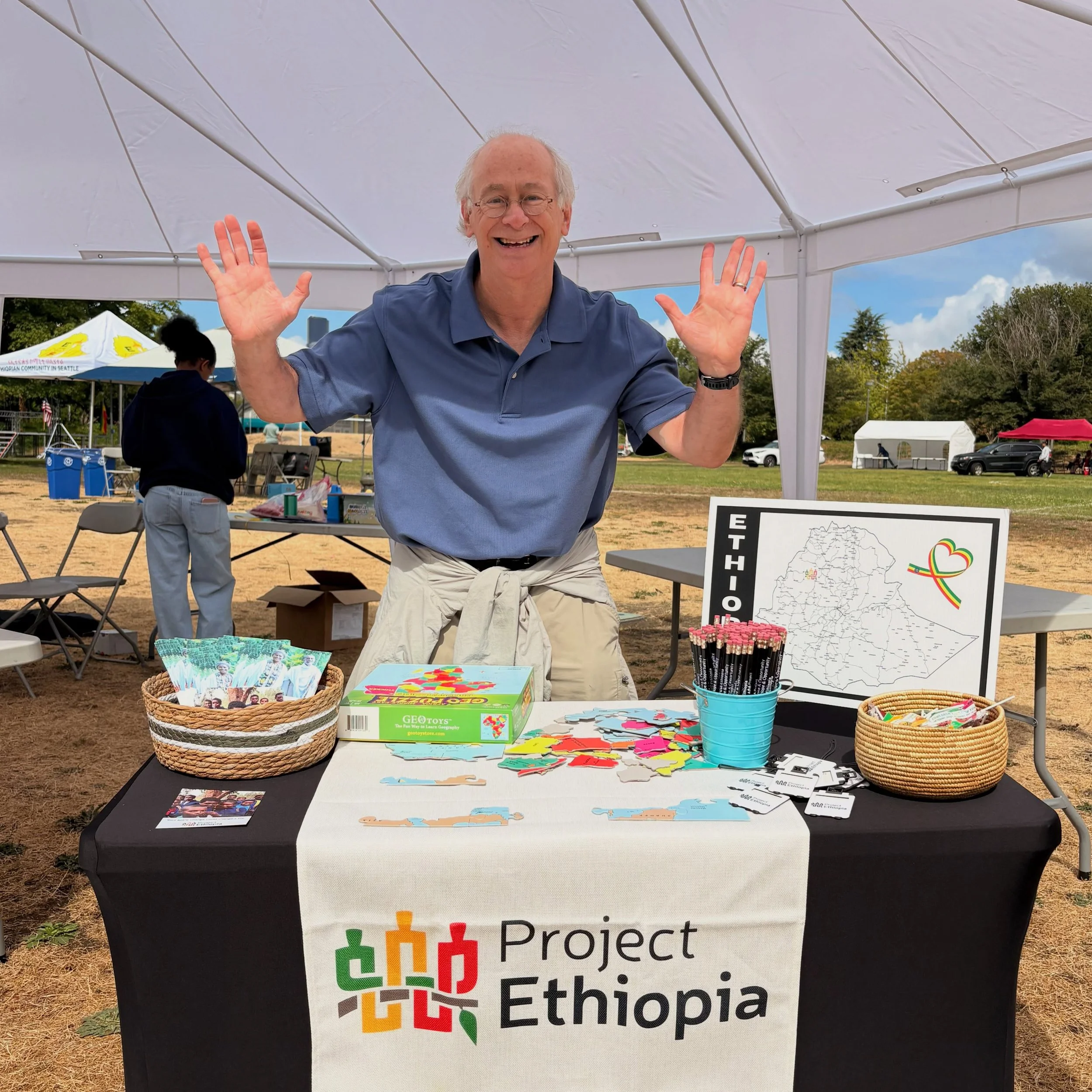 Come out and see us today at the Ethiopian New Year &amp; Family Day Celebration! We&rsquo;ll be at Jimi Hendrix Park until 8pm. There&rsquo;s Ethiopian food, live music, vendors and lots of family fun!

#projectethiopia 
#ethiopiannewyear