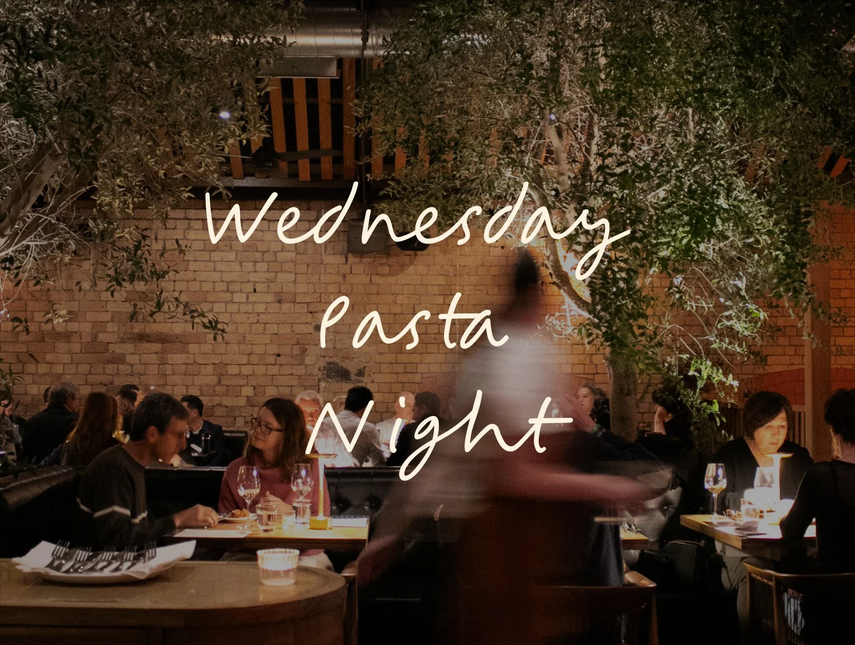 Wednesday Pasta Night at La Zeppa restaurant in Auckland