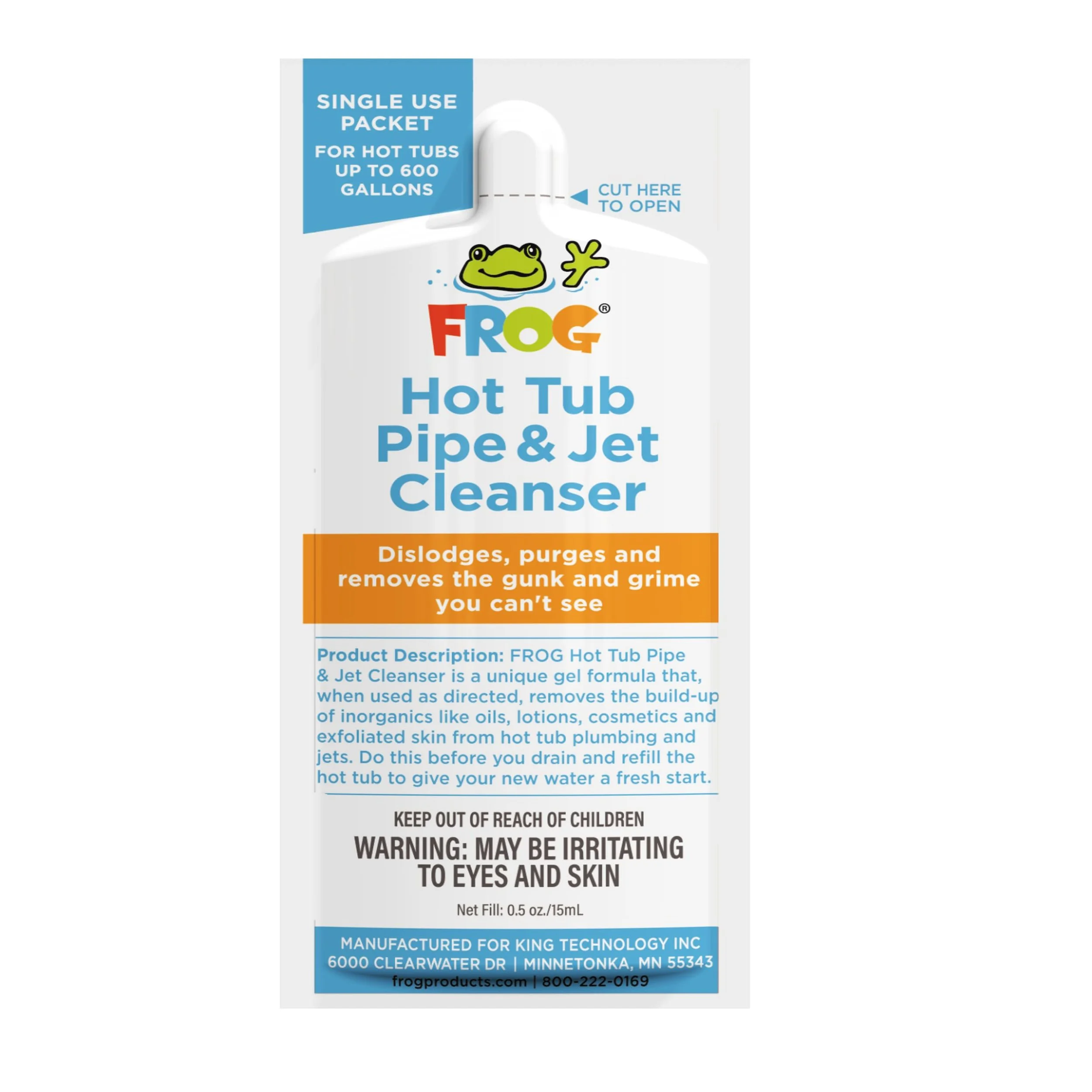 FROG Hot Tub Pipe & Jet Cleanser