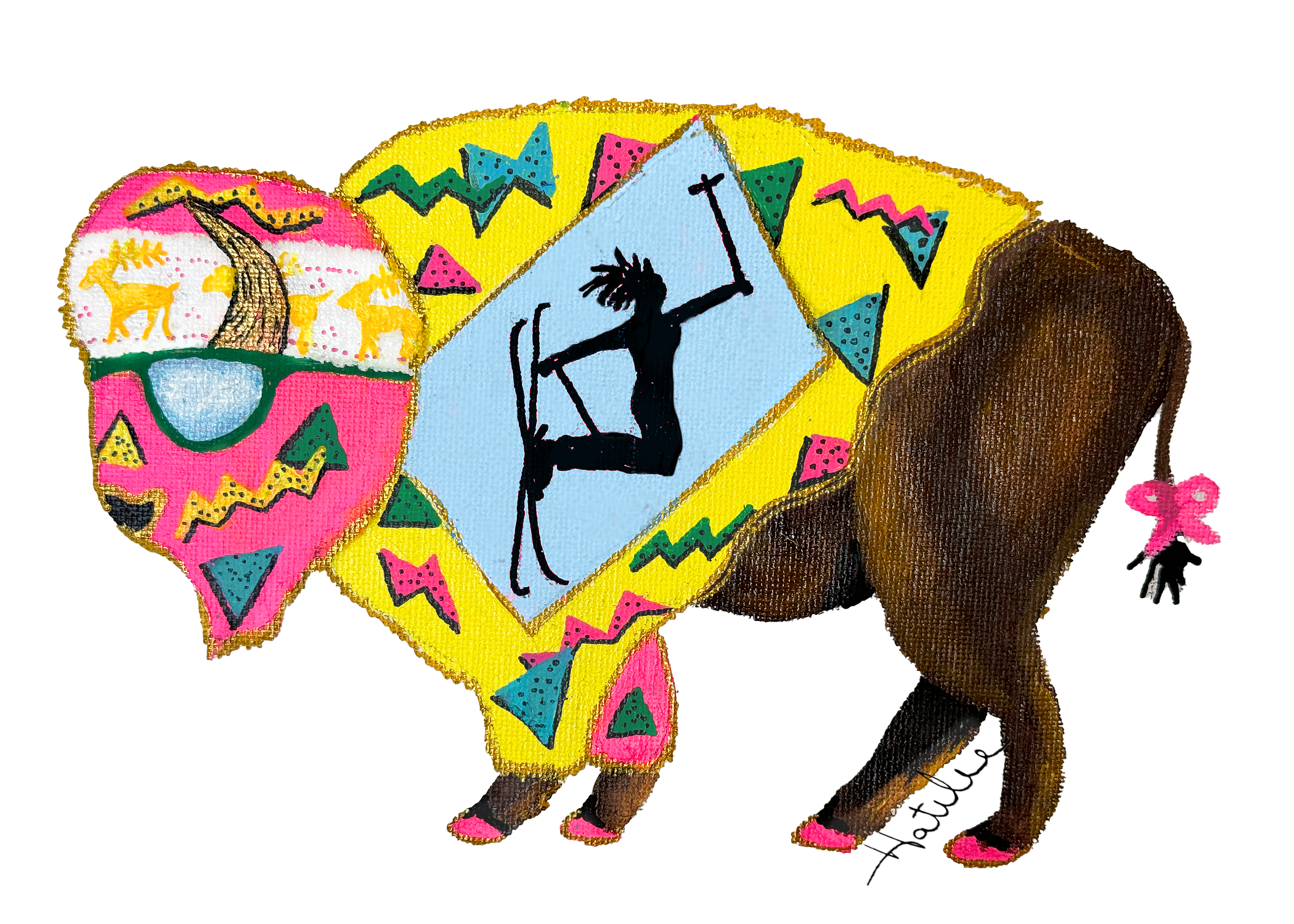 80's Bodacious Bison