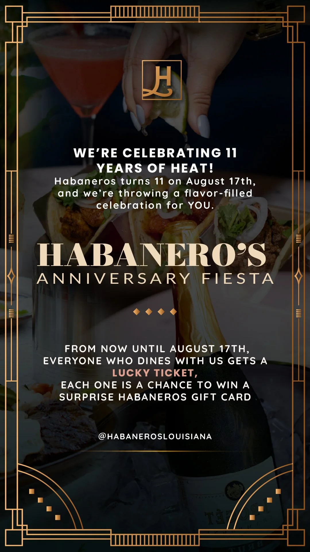Habaneros Celebrated 11 Years of Flavor, Fiesta & Familia!