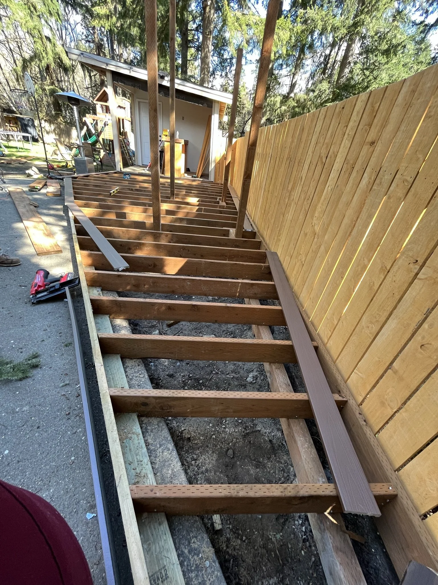 Custom Deck Build in Redmond, WA
