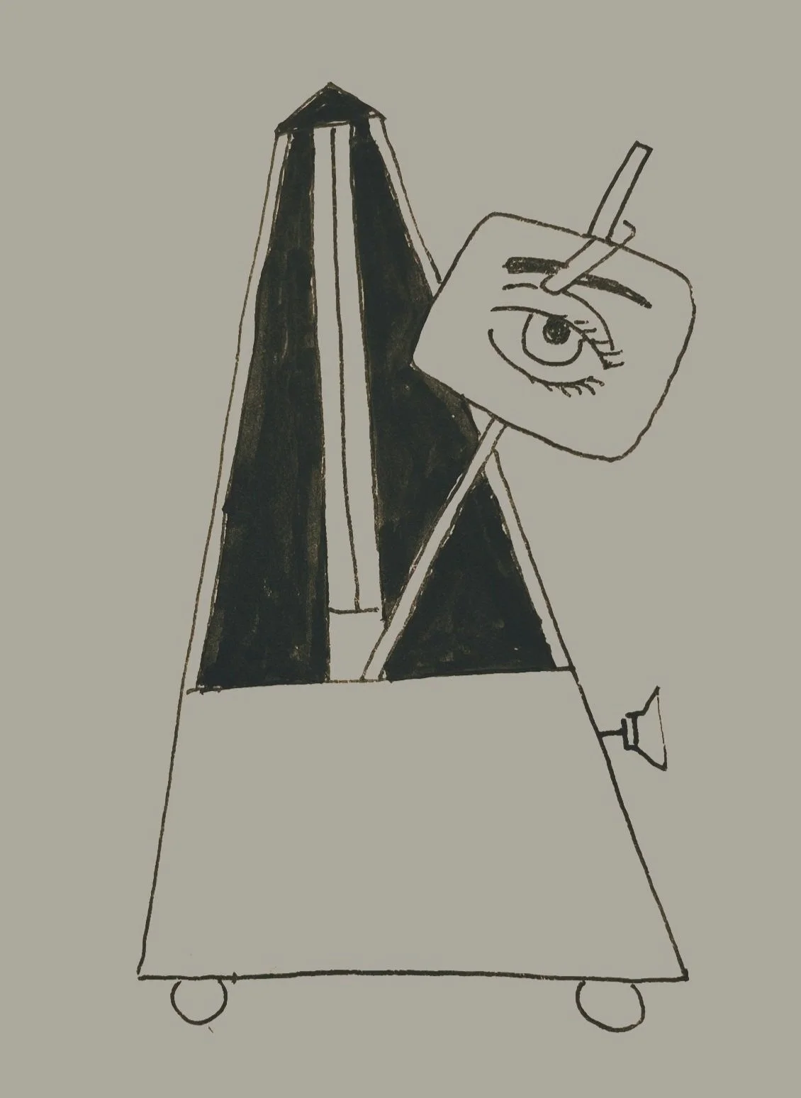 Indestructible Object
1923, remade 1933, editioned replica 1965, Man Ray