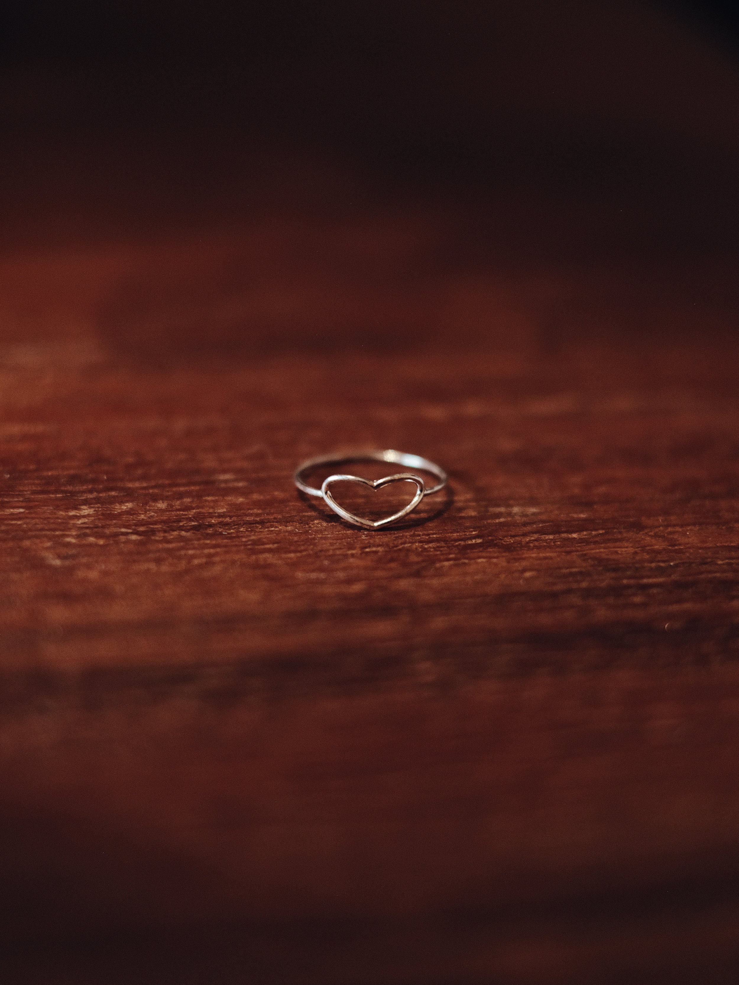 Ring - Heart - Silver