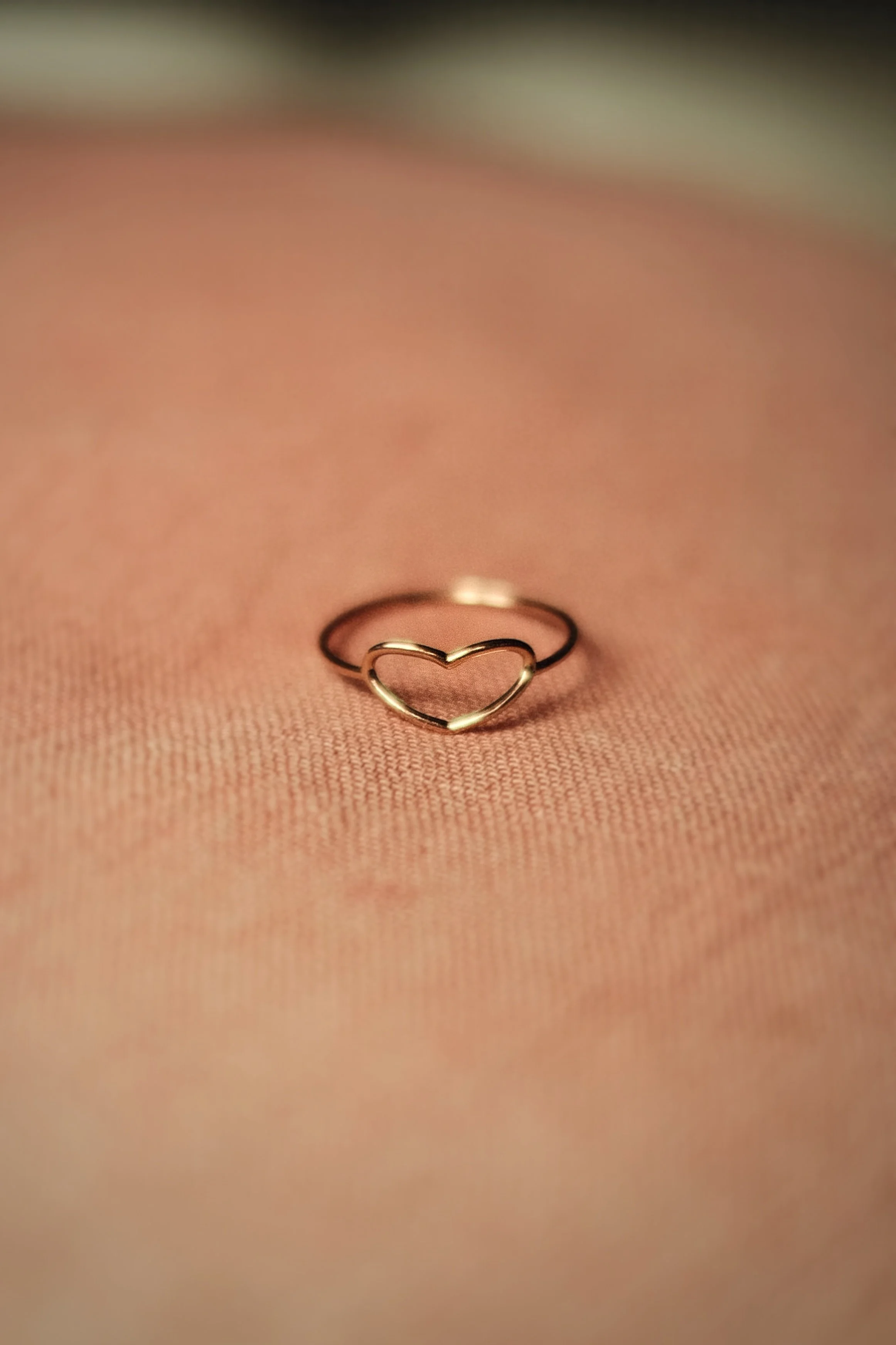 Ring - Heart - Gold