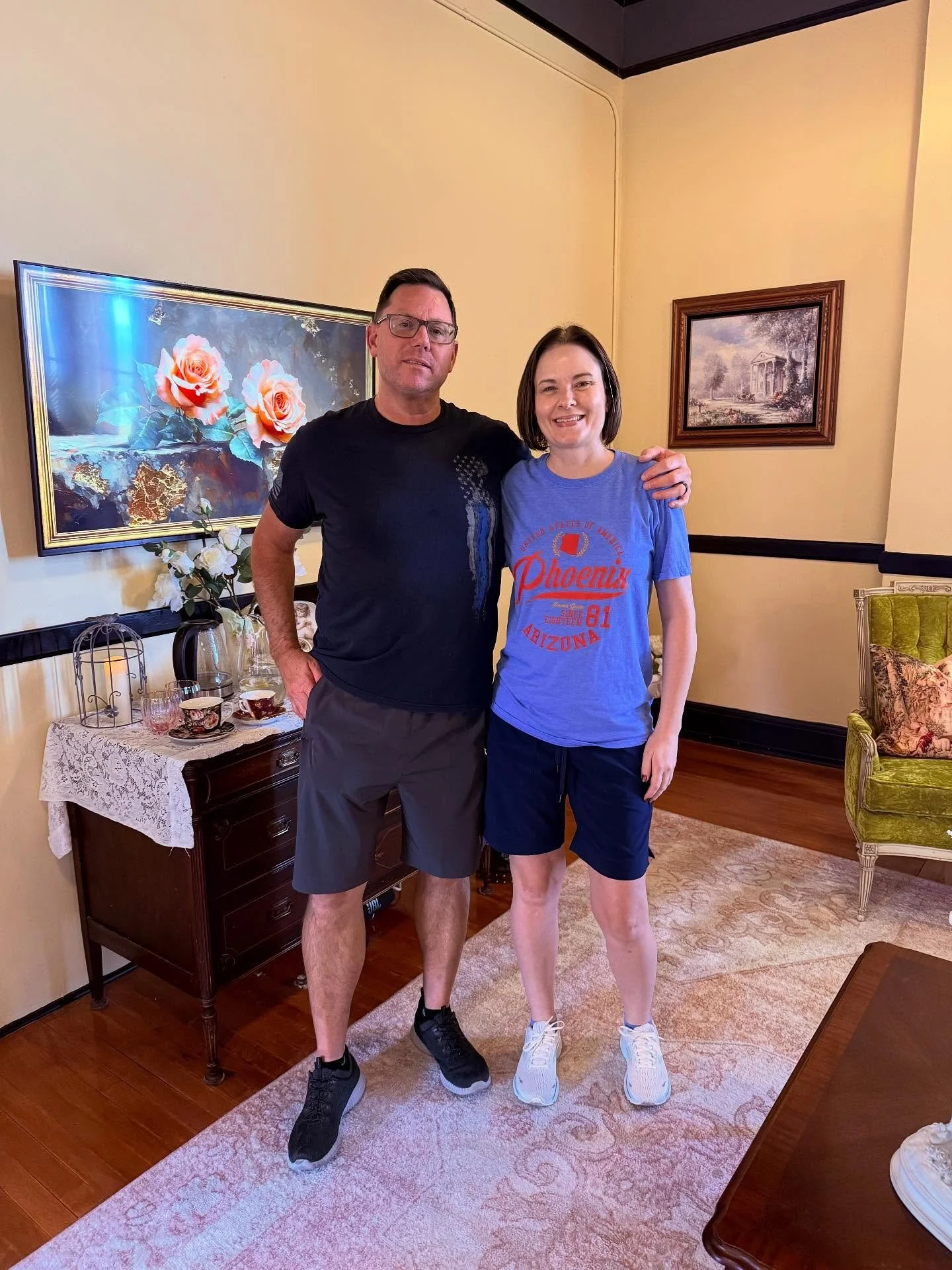 So wonderful this beautiful couple are from my home town.🙏💞
Thanks for choosing The Lovely Rose Gary. So wonderful pampering you for your birthday Jennifer!!☀️🍁🍂🌻🌻🌻