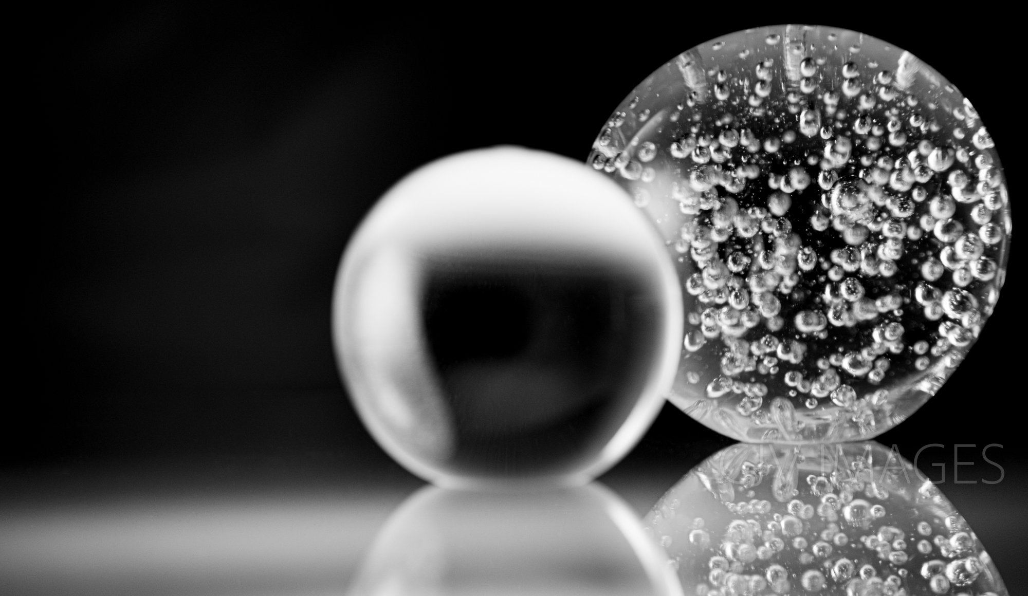 GLASS- GLOBES BW #1439