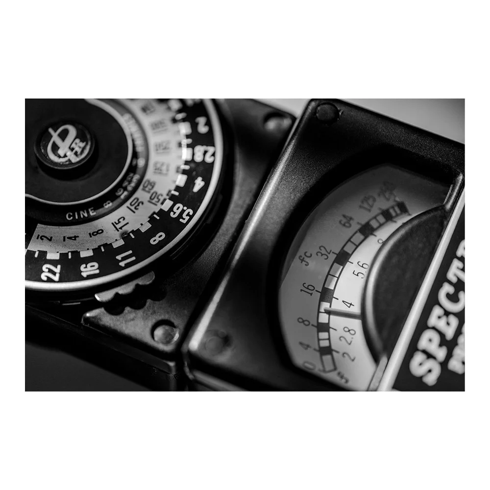 Light Meter Spectra-0967 Black and White