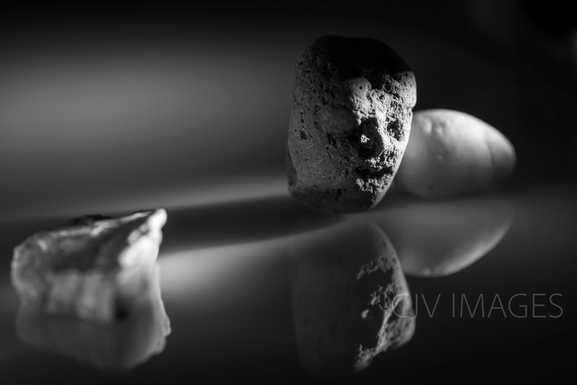 STONE- STONE FACE BW #1707