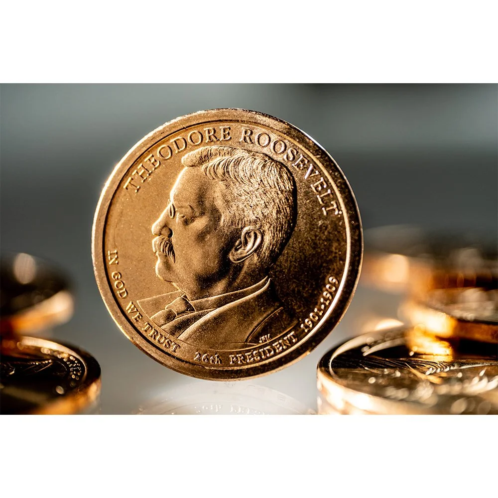CURRENCY- ROOSEVELT, THEODORE 26TH 1901-1909 #2012