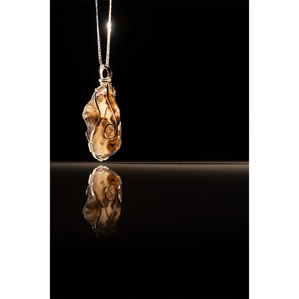 STONES TRANSLUCENT Gallery- Warsaw Necklace #0357