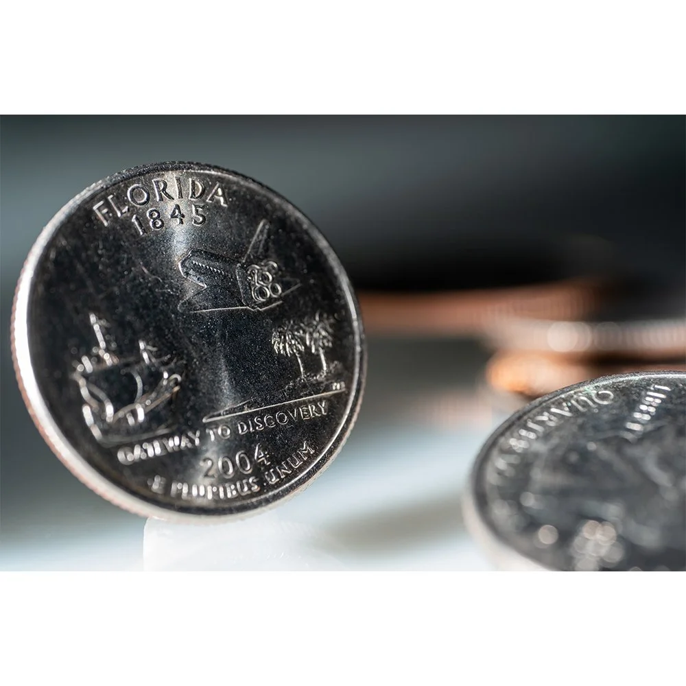 CURRENCY- STATE QUARTERS FLORIDA FULL FRAME #0745-web.jpg