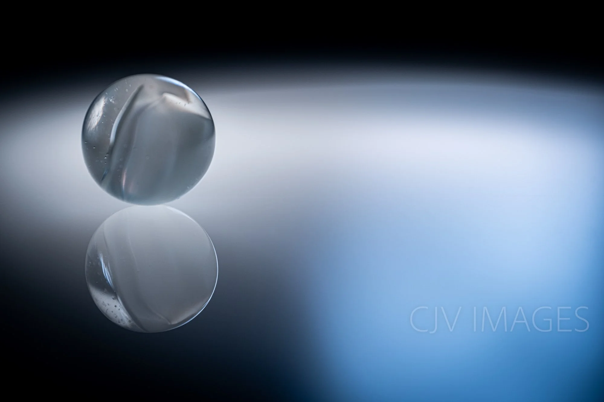 GLASS- MARBLE CATS EYE 16mm #1332