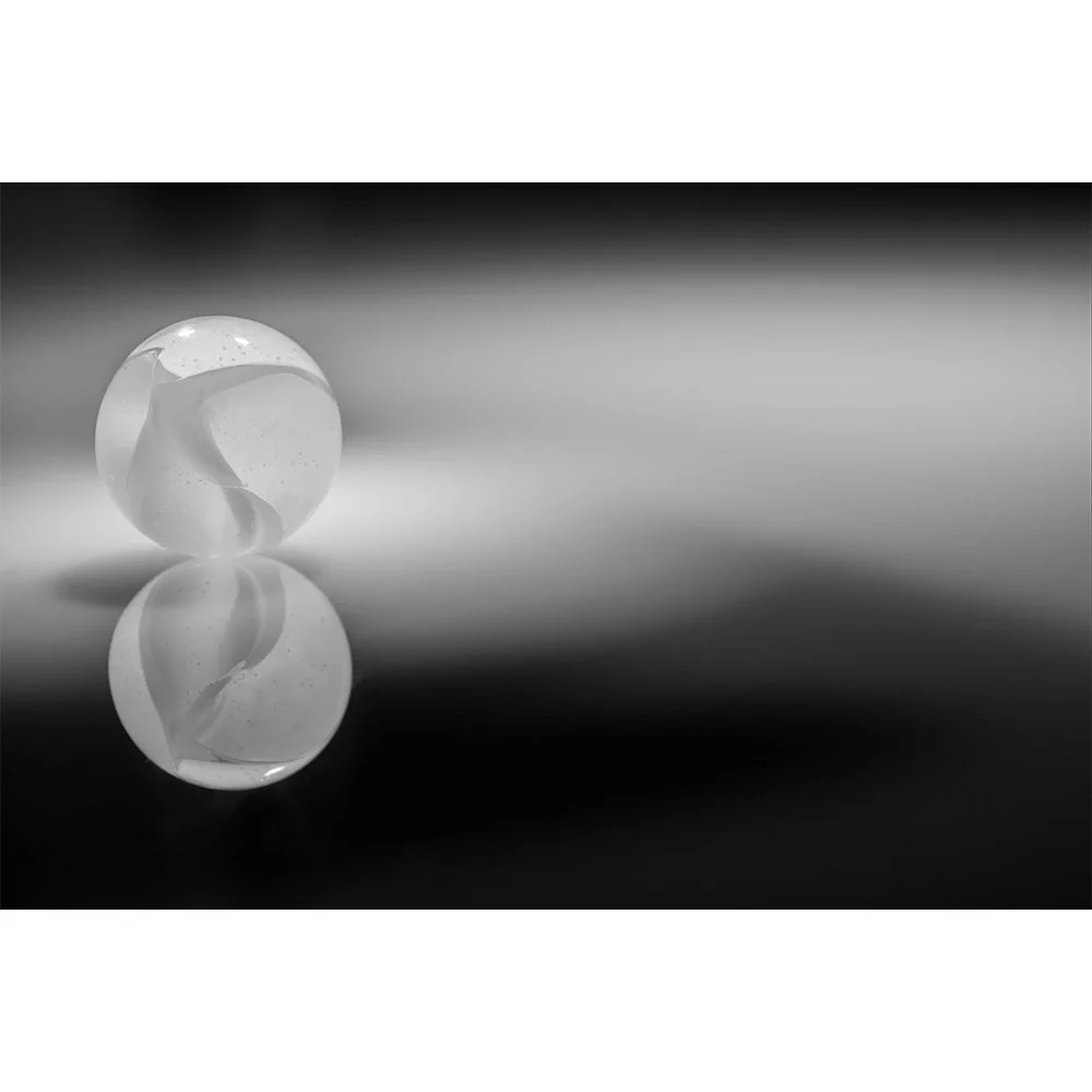 GLASS- MARBLE CATS EYE 16mm- CLEAR14mm BW #1340-Web.jpg