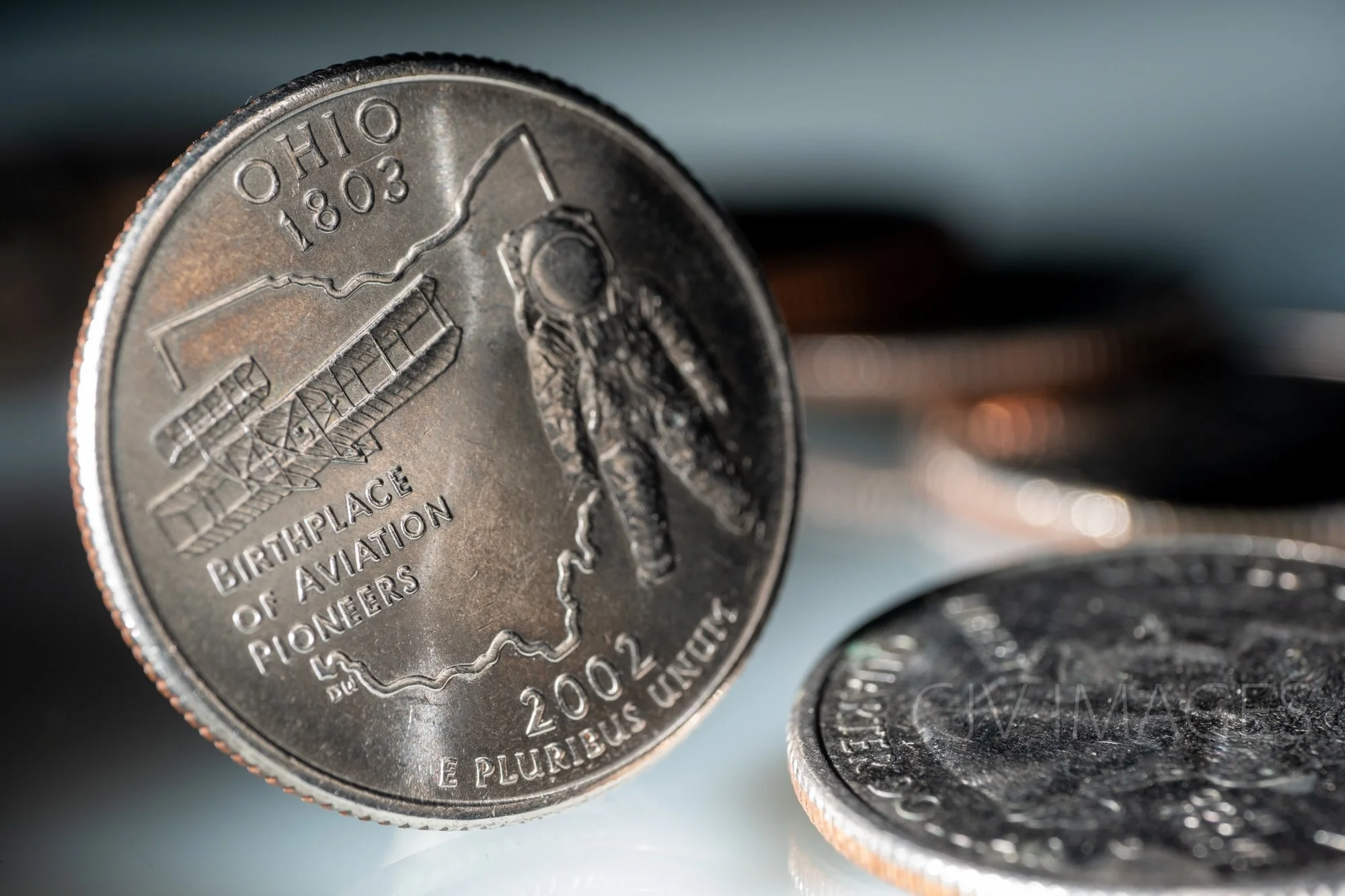CURRENCY- STATE QUARTER OHIO FULL FRAME #0791