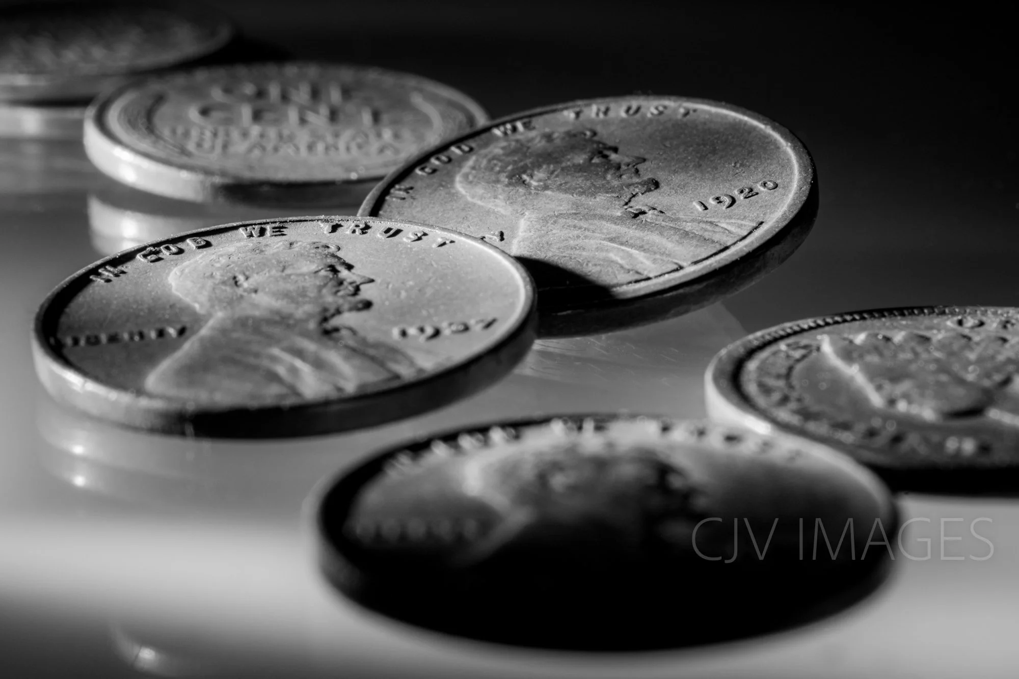 CURRENCY-LINCOLN PENNIES BW 1920, 1937 #1847