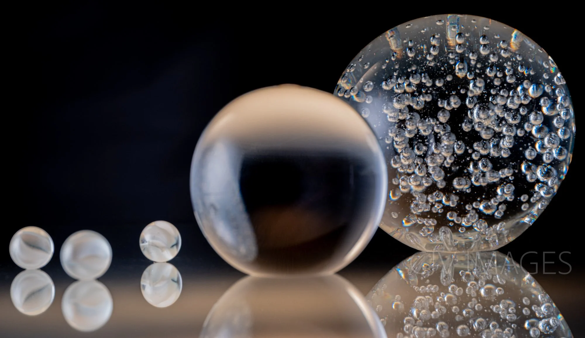 GLASS- GLOBES AND MARBLES #1436