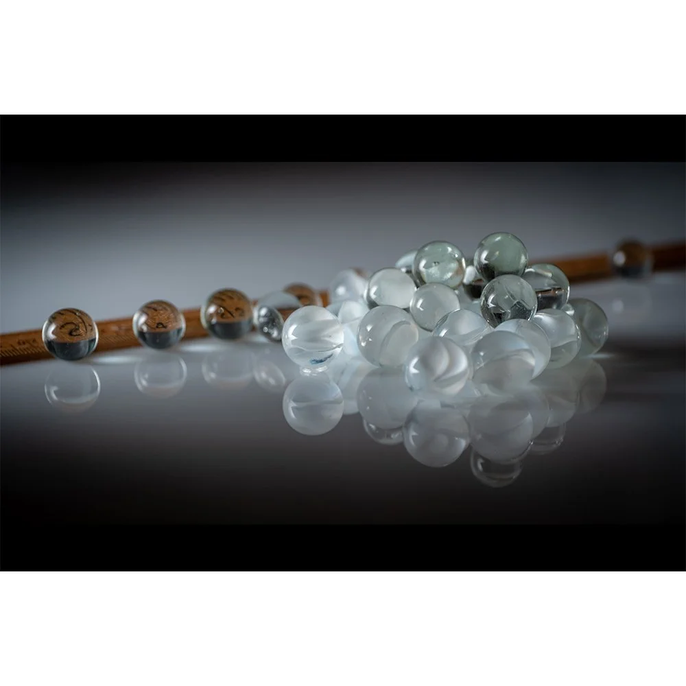 GLASS- MARBLE CATS EYE 16mm- CLEAR14mm #1467-Web.jpg