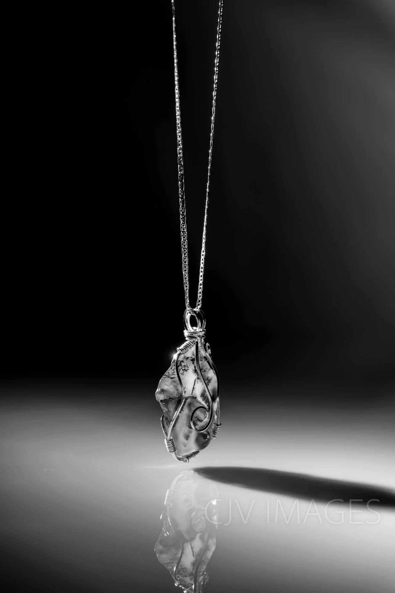 STONES- TRANSLUCENT WARSAW NECKLACE bw ##0341