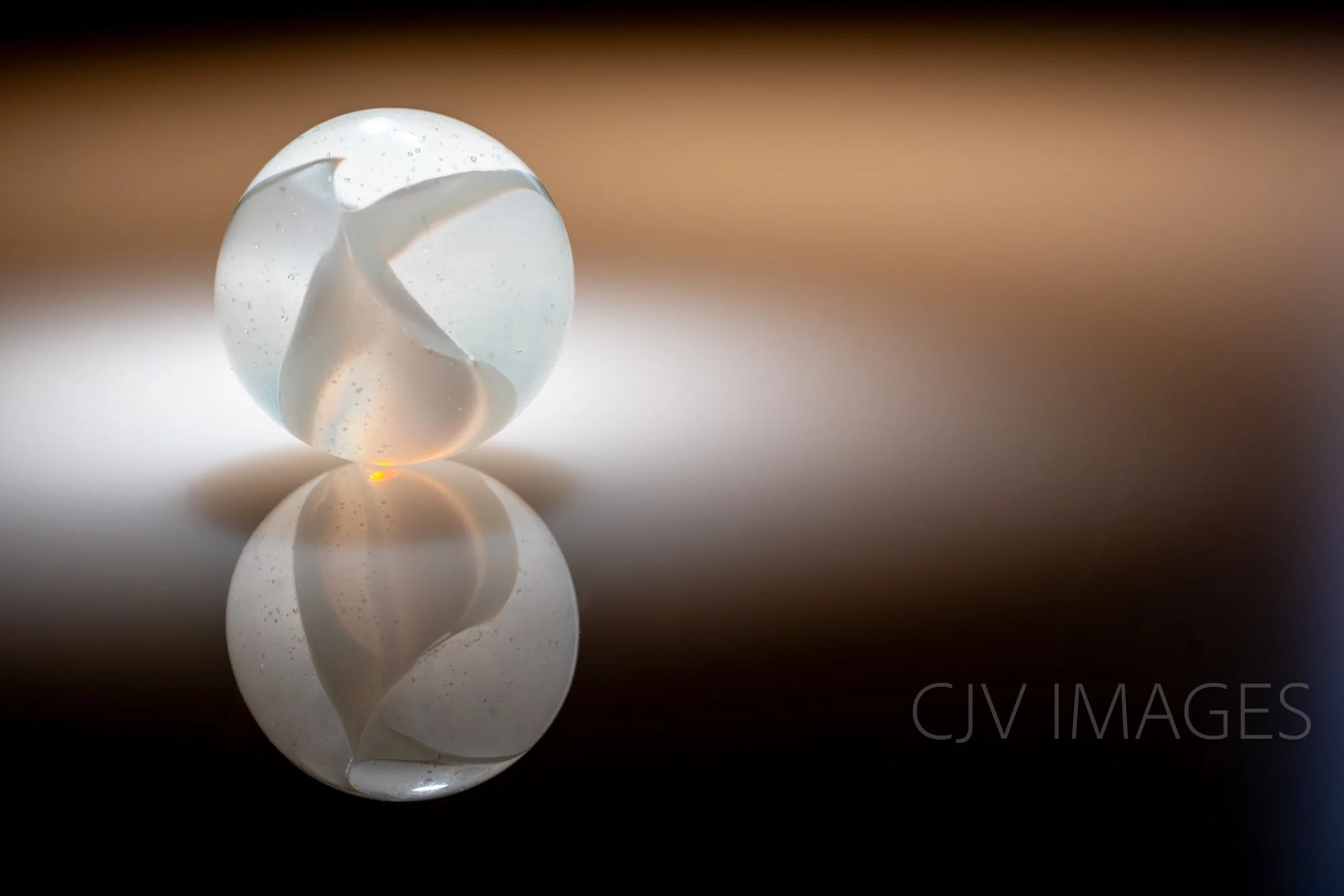 GLASS- MARBLE CATS EYE 16mm #1337