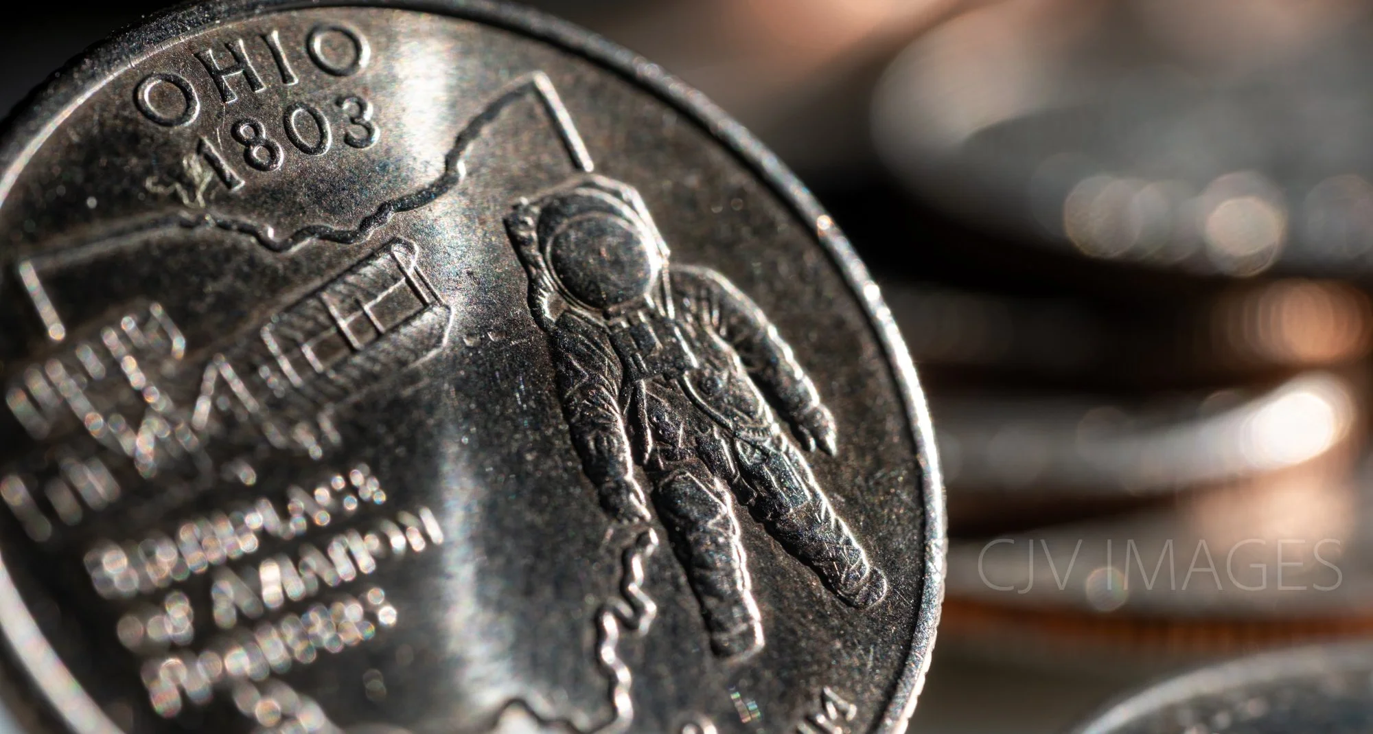 CURRENCY- STATE QUARTER OHIO CROPPED #0642