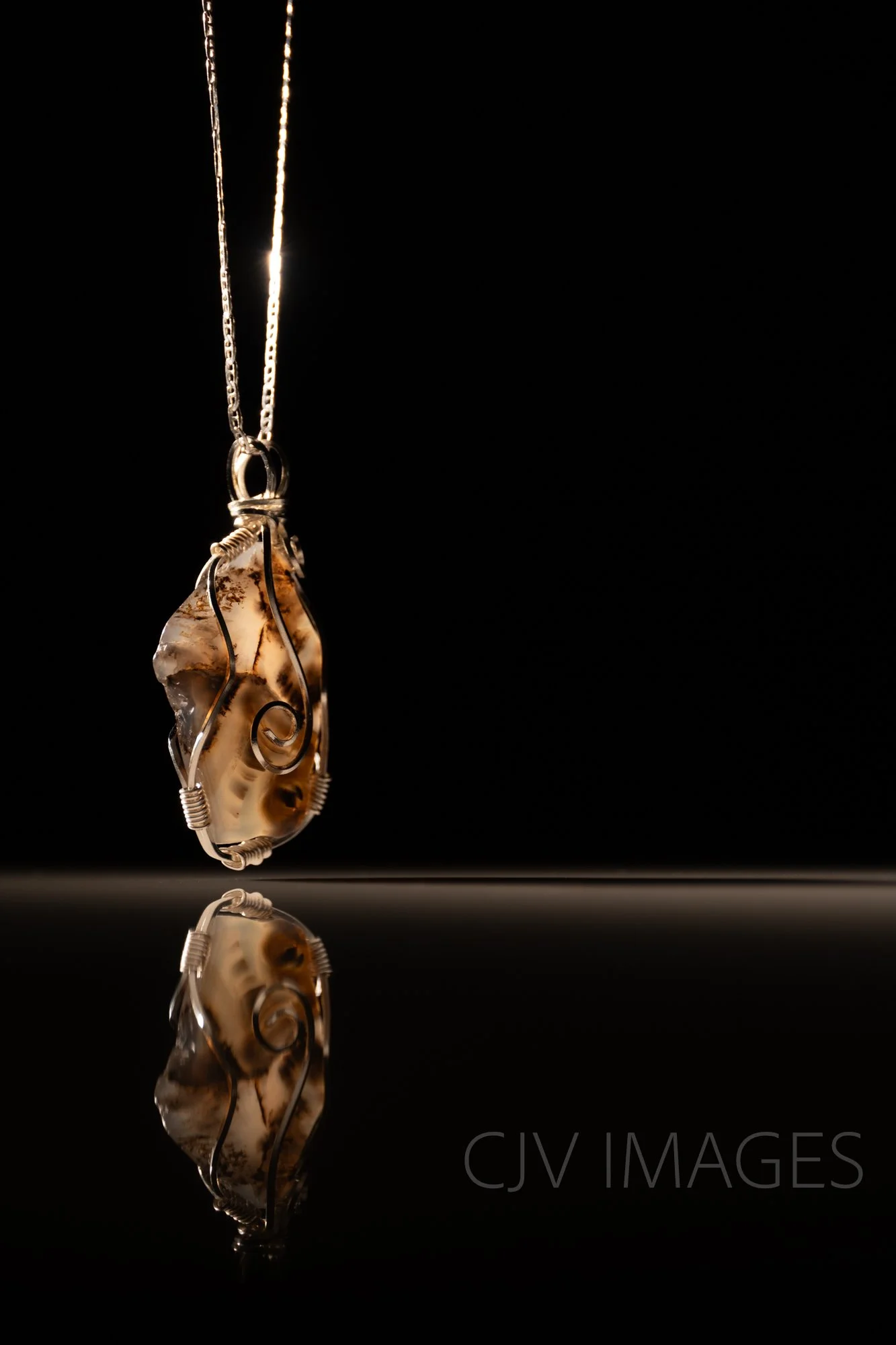 STONES- TRANSLUCENT WARSAW NECKLACE ##0359