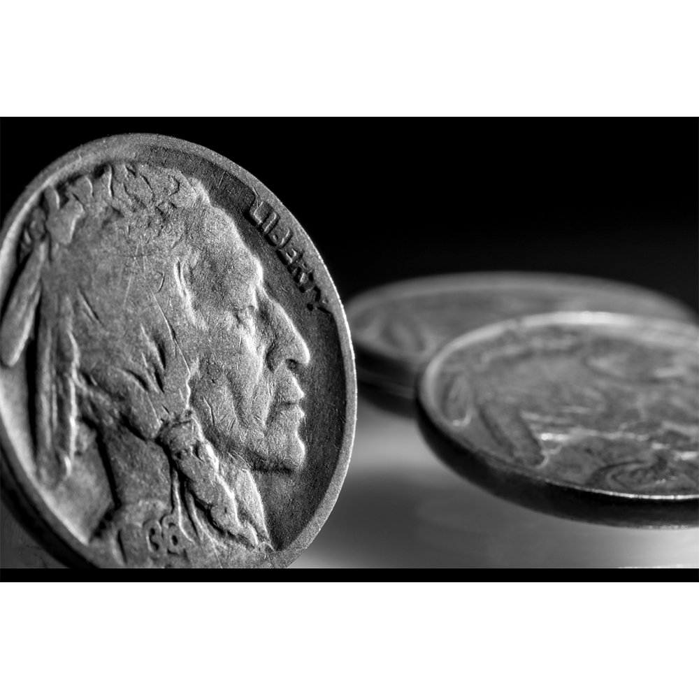 CURRENCY- BUFFALO NICKELS BW #1868-web.jpg