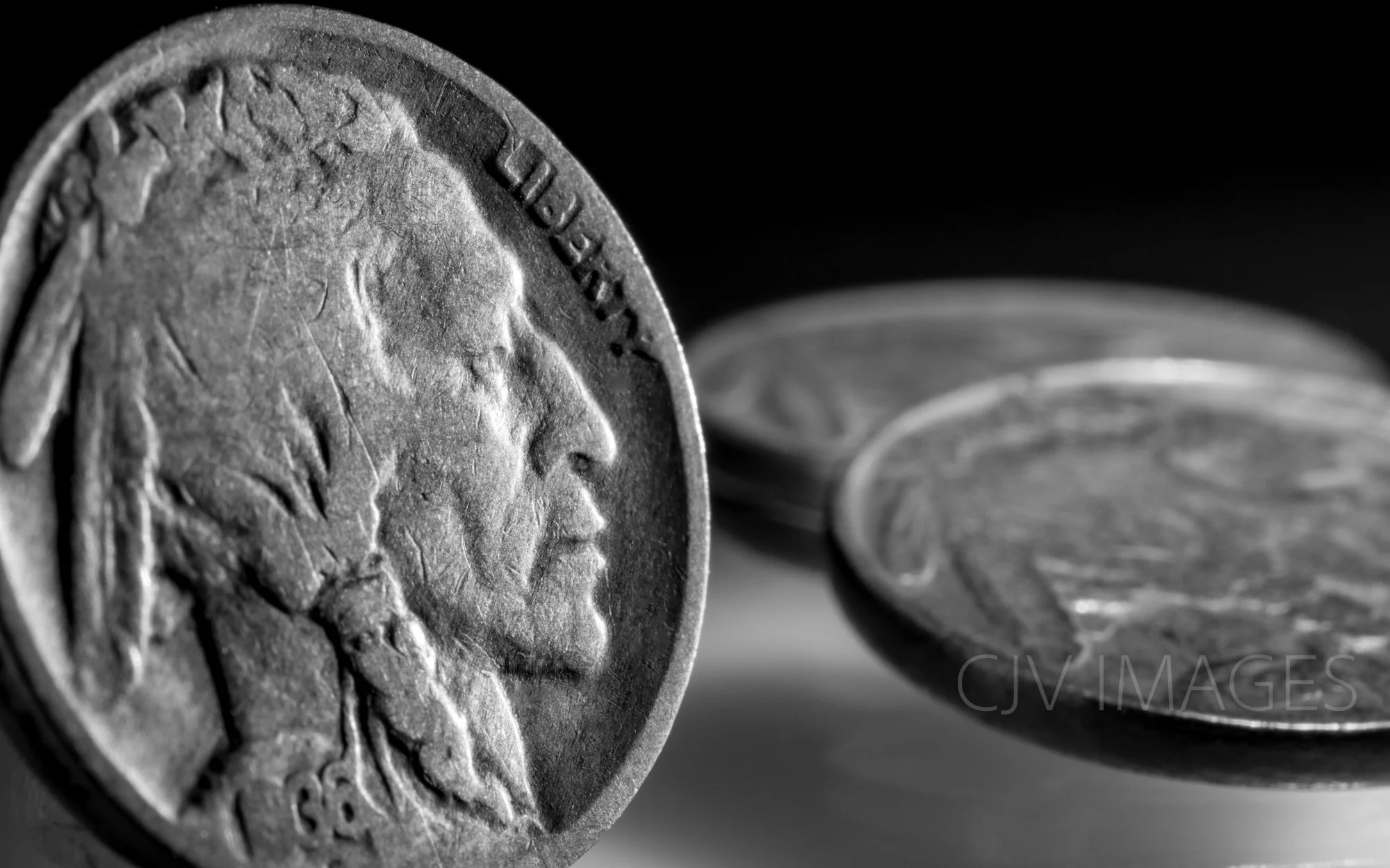 CURRENCY- BUFFALO NICKELS bw #1868