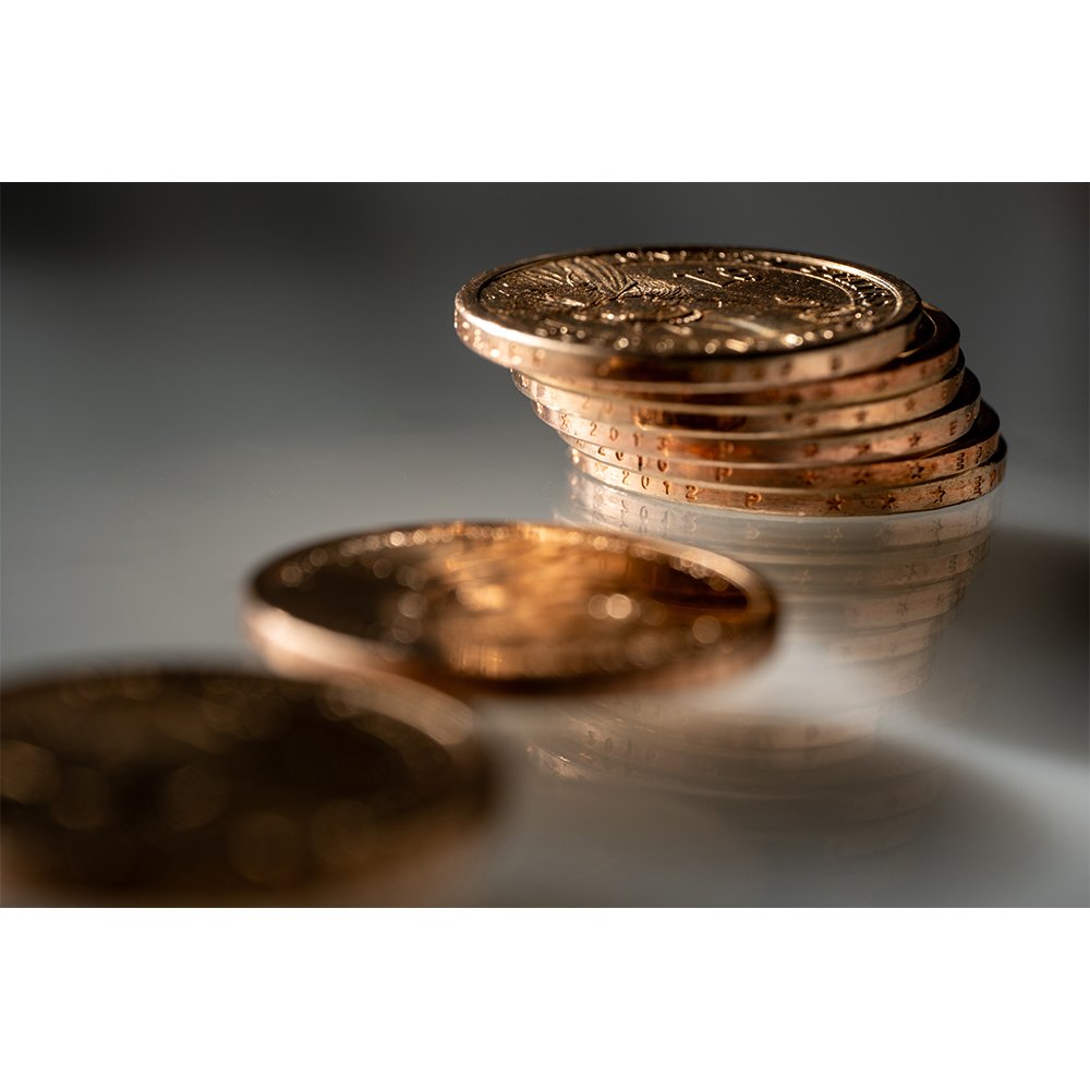 CURRENCY- STACK#2 PRESIDENTIAL COINS #1923