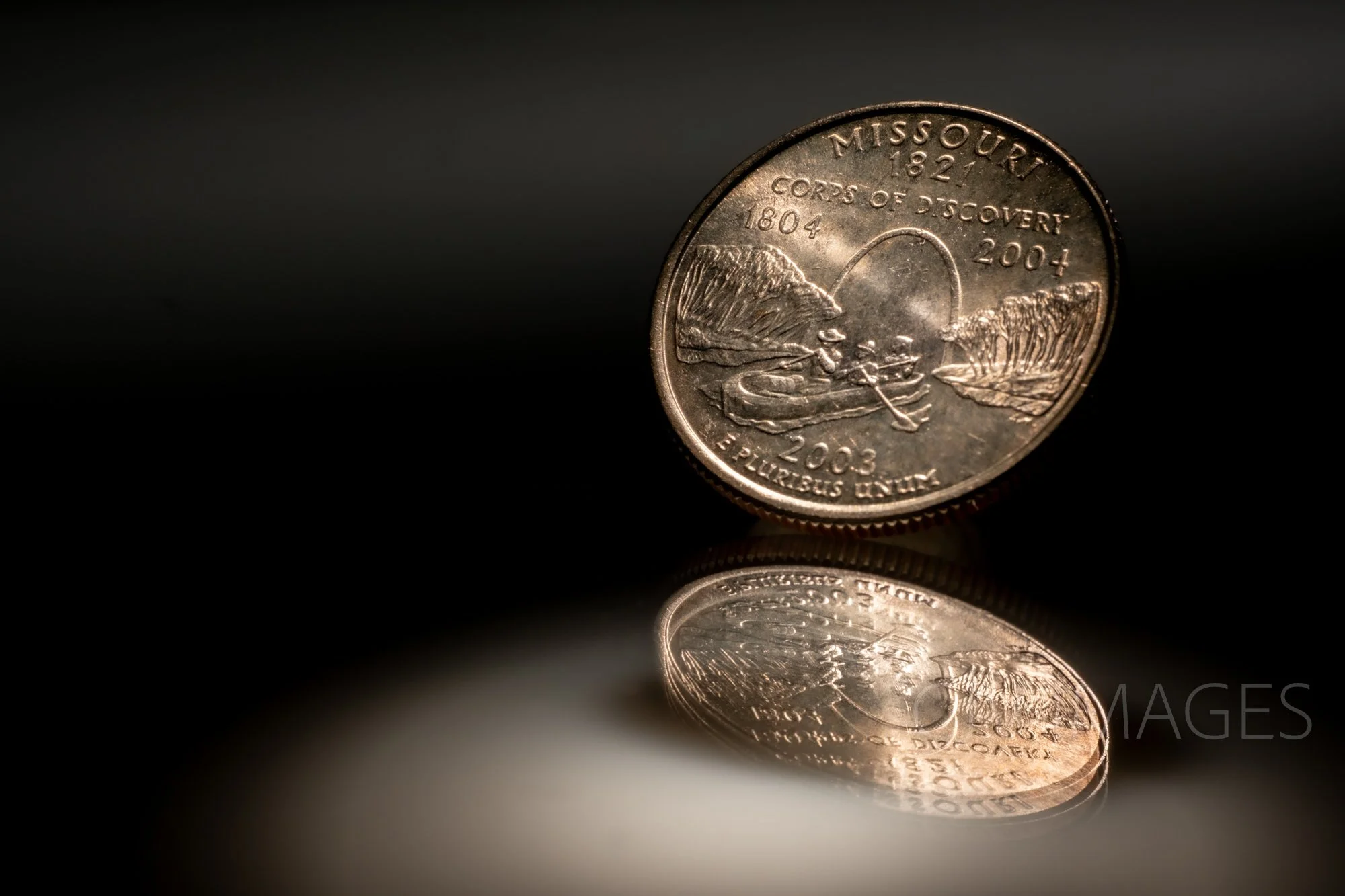 CURRENCY- STATE QUARTER MISSOURI #3055