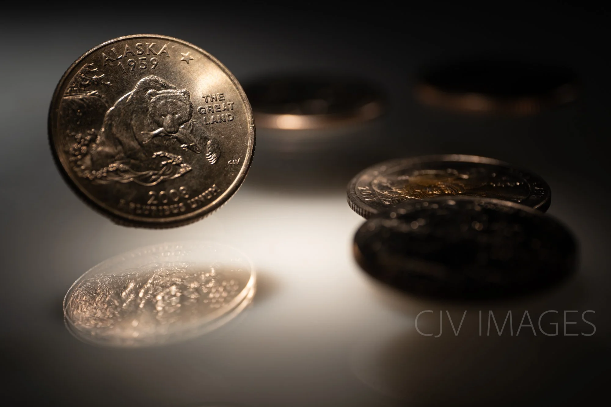 CURRENCY- STATE QUARTER ALASKA  #2908