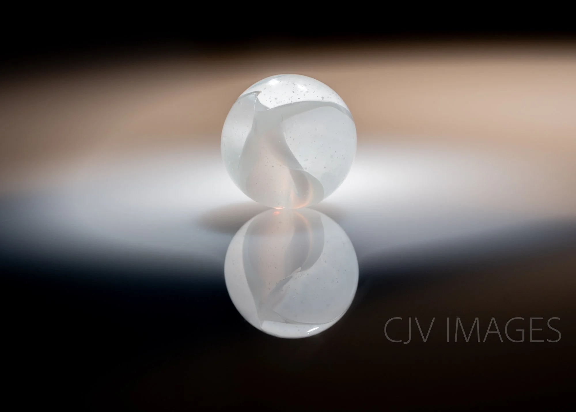 GLASS- MARBLE CATS EYE 16mm #1339