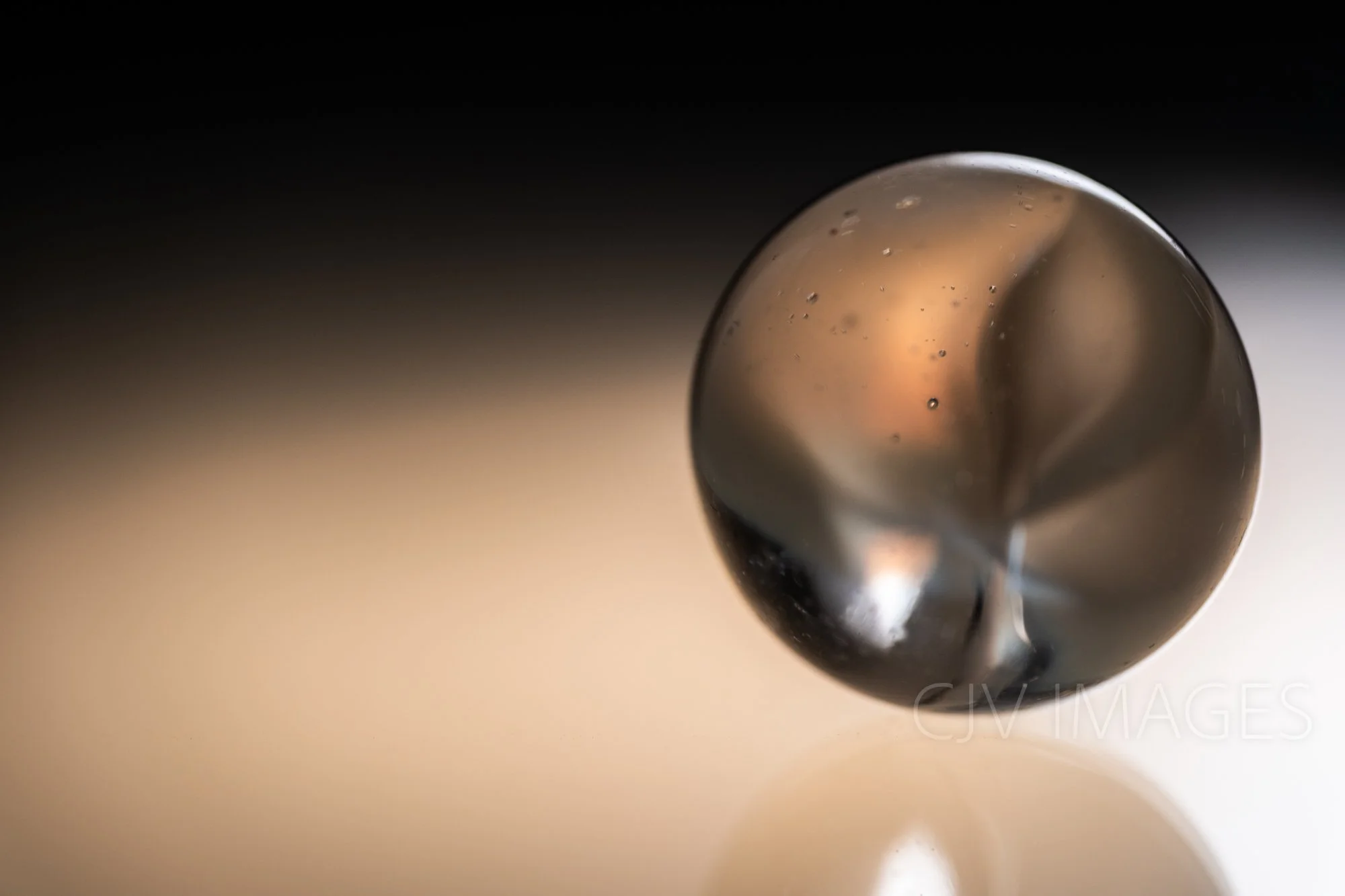 GLASS- MARBLE CATS EYE 16mm #1329