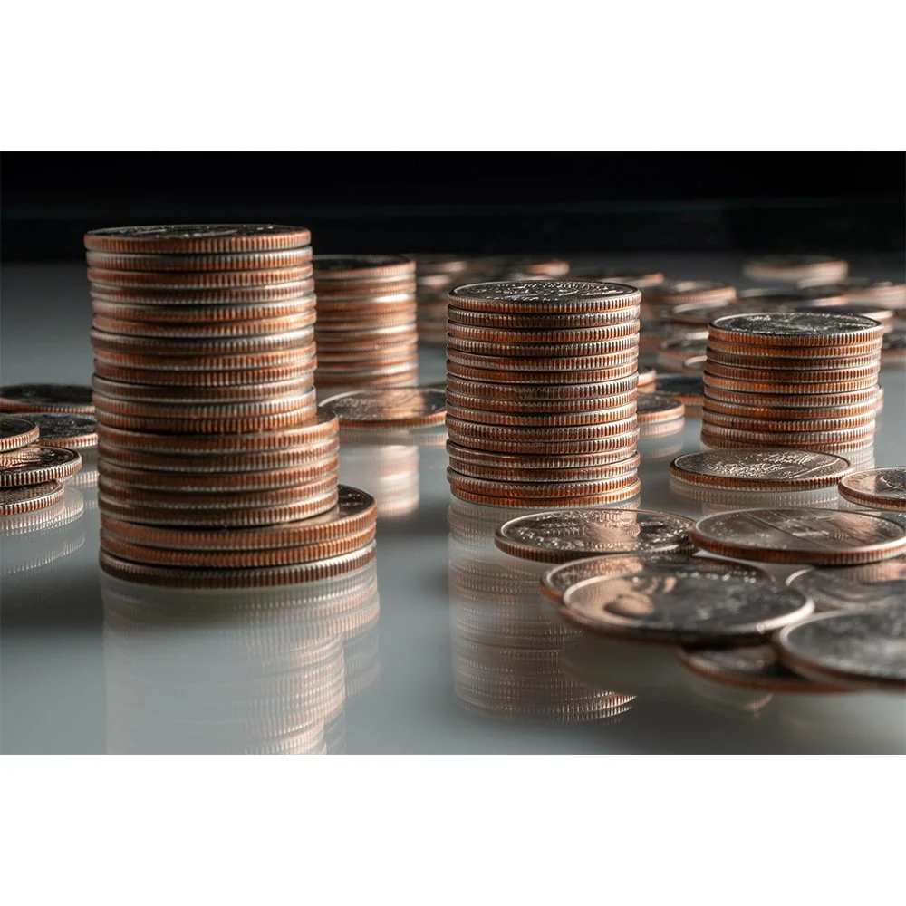 CURRENCY- QUARTER STACKS #0842