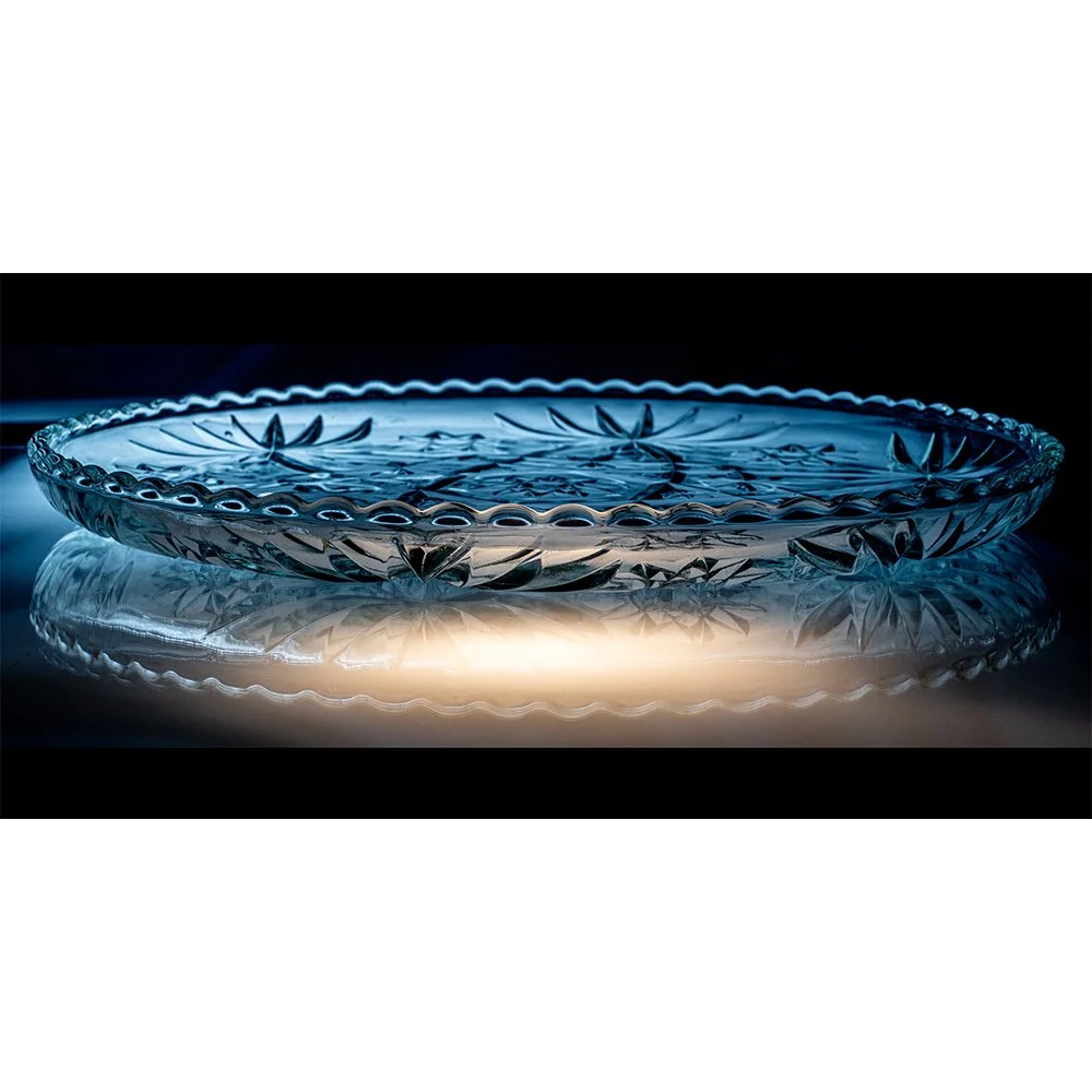 GLASS- PLATTER #2192