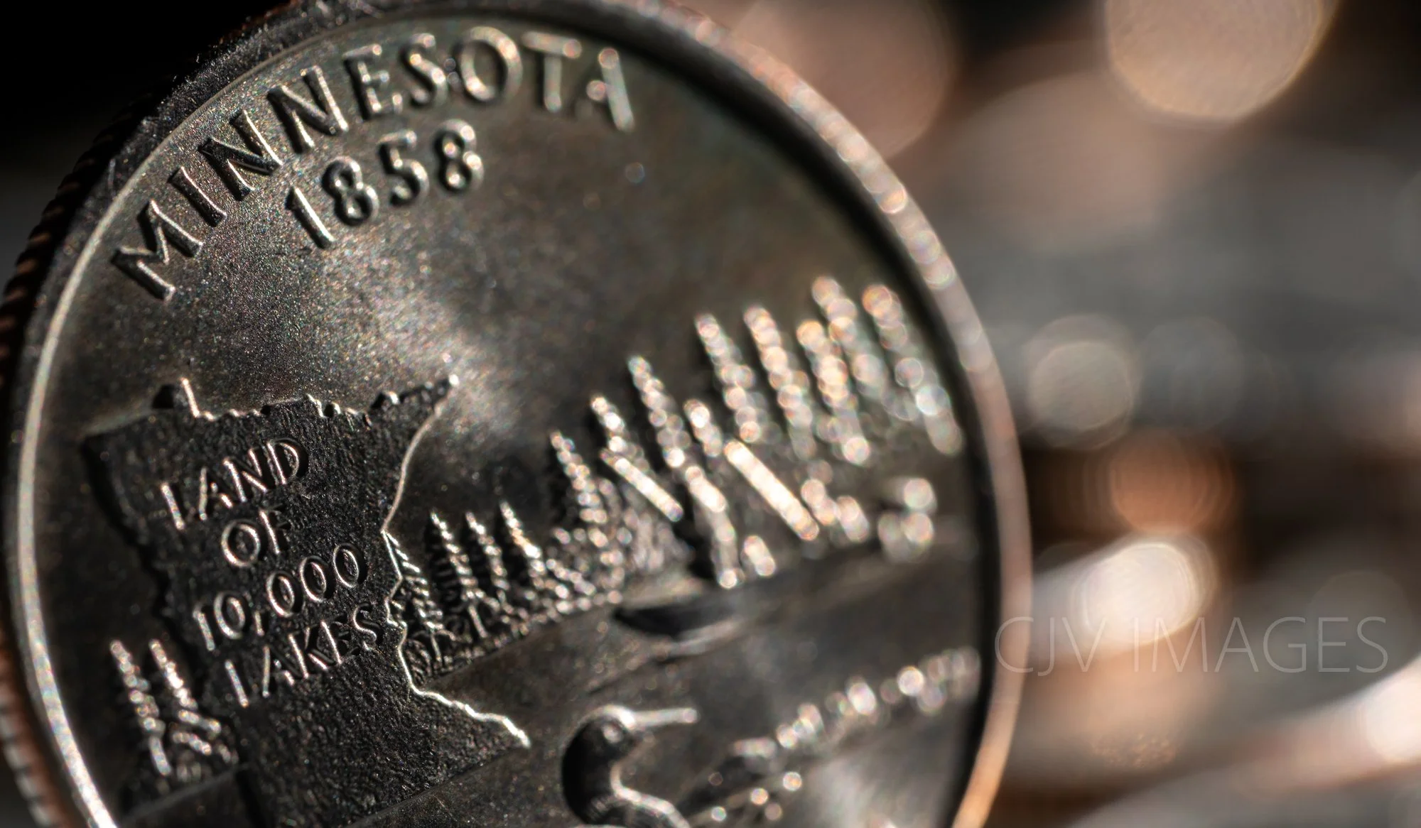 CURRENCY- STATE QUARTER MINNESOTA CROPPED #0657