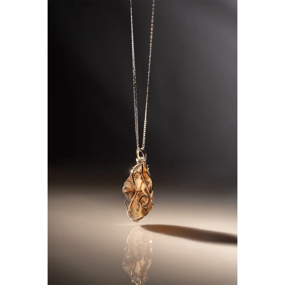 STONES TRANSLUCENT Gallery- Warsaw Necklace #0341