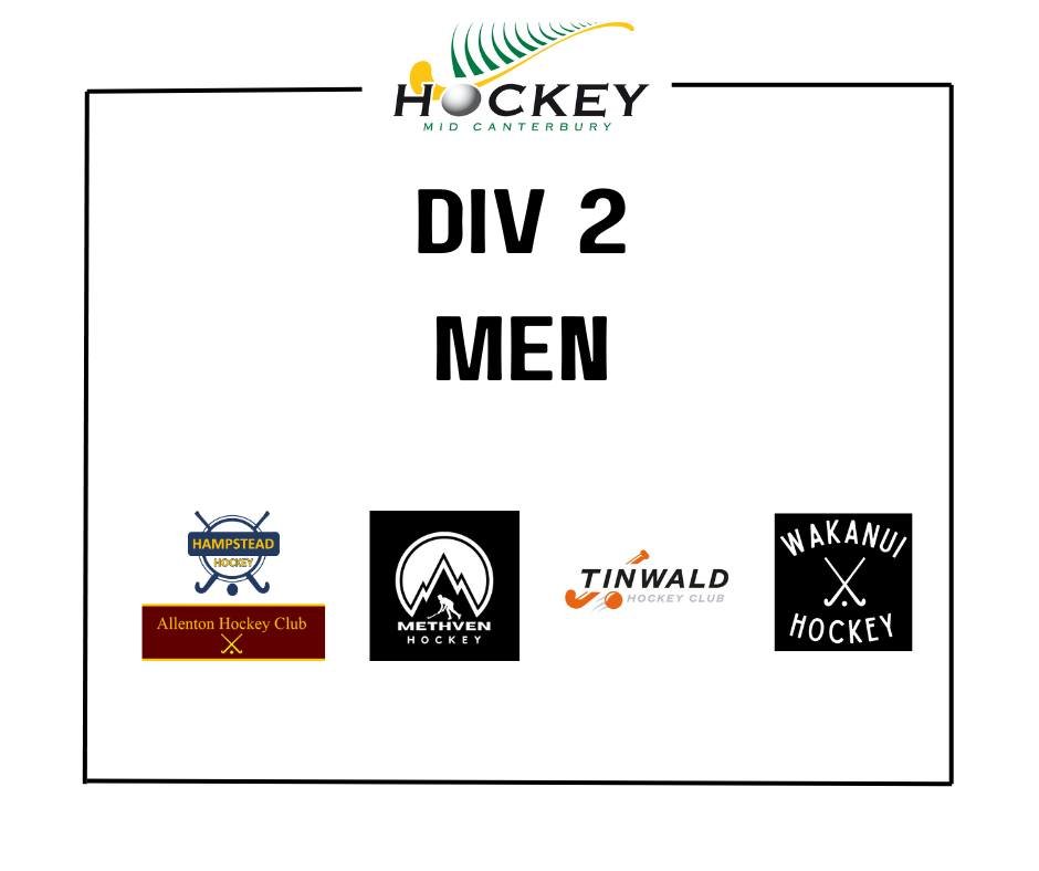 📢 𝐃𝐢𝐯 𝟐 𝐌𝐞𝐧 📢
The first games of the div 2 mens season are this Sunday 🙌
Here is the draw for round 1 https://www.playhq.com/hockey-new-zealand/org/mid-canterbury-hockey-association/senior-hockey-winter-2025/mid-canterbury-hockey-division