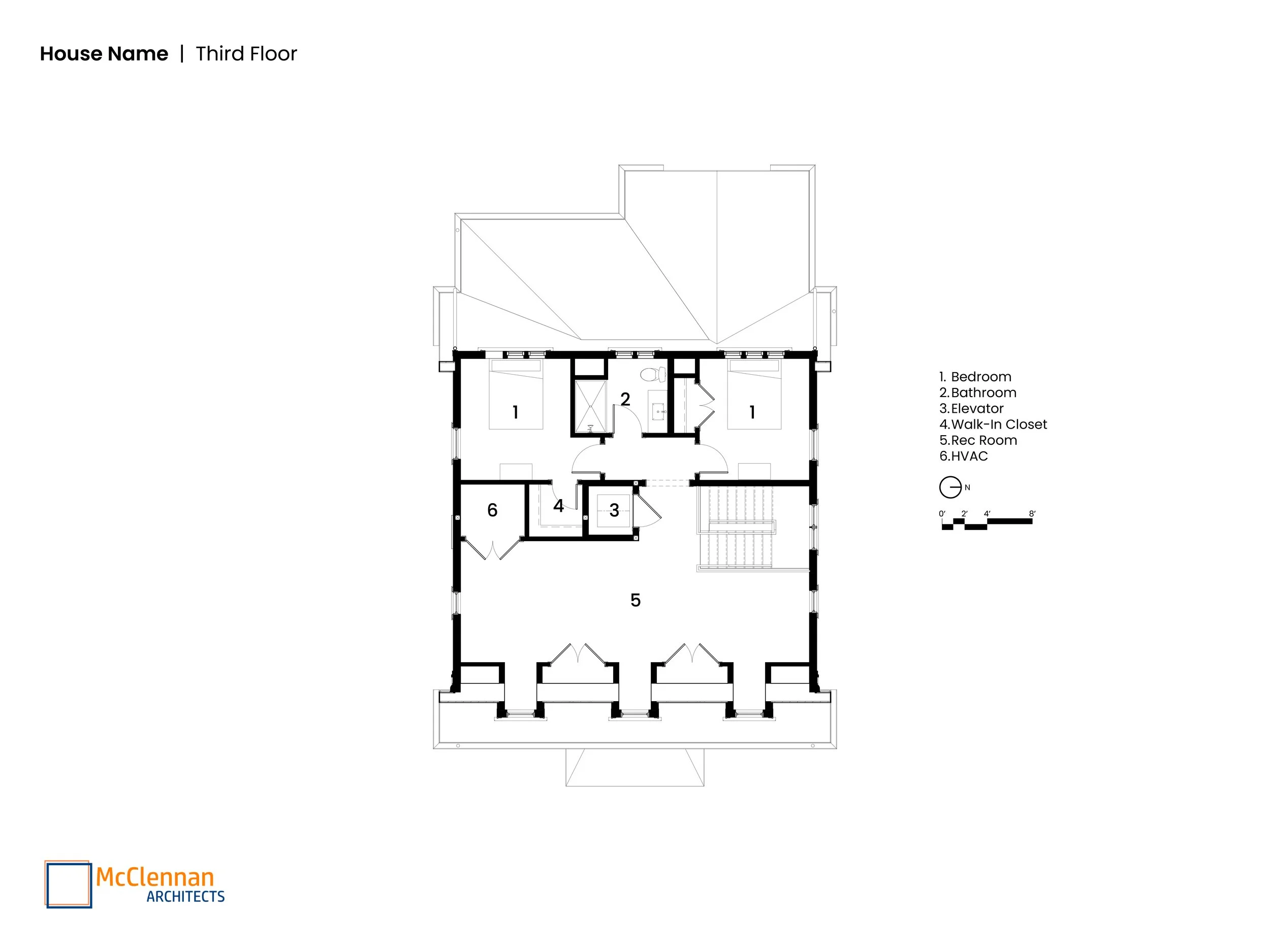 McClennan Architects Observatory Circle Third Floor