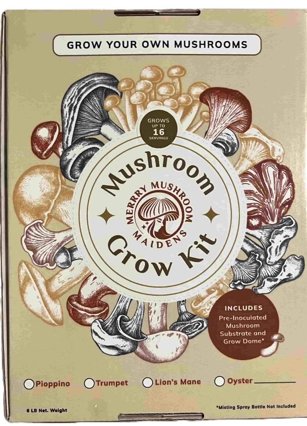 Merry Maidens Mushroom Grow Kit