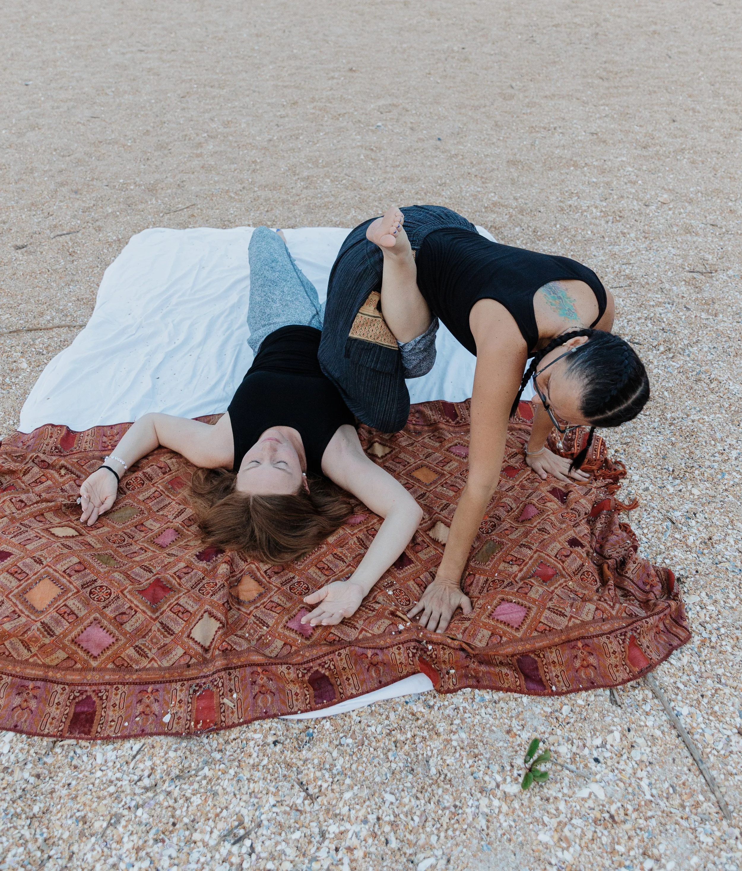 Thai massage stretching combined with myofascial release to restore natural movement