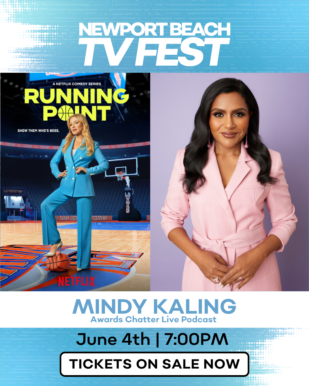 Newport Beach TV Fest Presents: "Awards Chatter" Live Podcast with Mindy Kaling