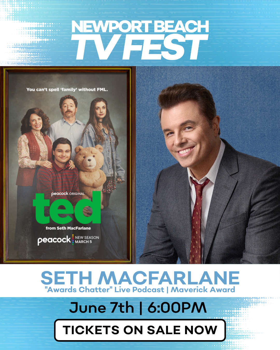Newport Beach TV Fest Presents: "Awards Chatter" Live Podcast with Seth MacFarlane