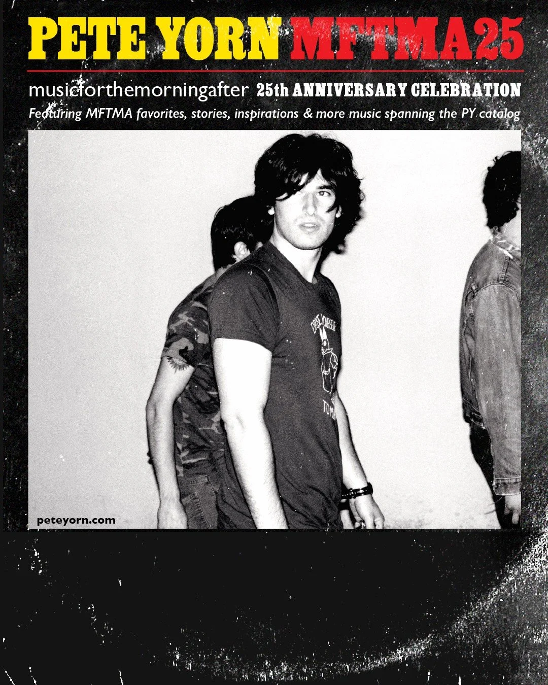 Pete Yorn solo acoustic 25th Anniversary&nbsp;of&nbsp; musicforthemorningafter