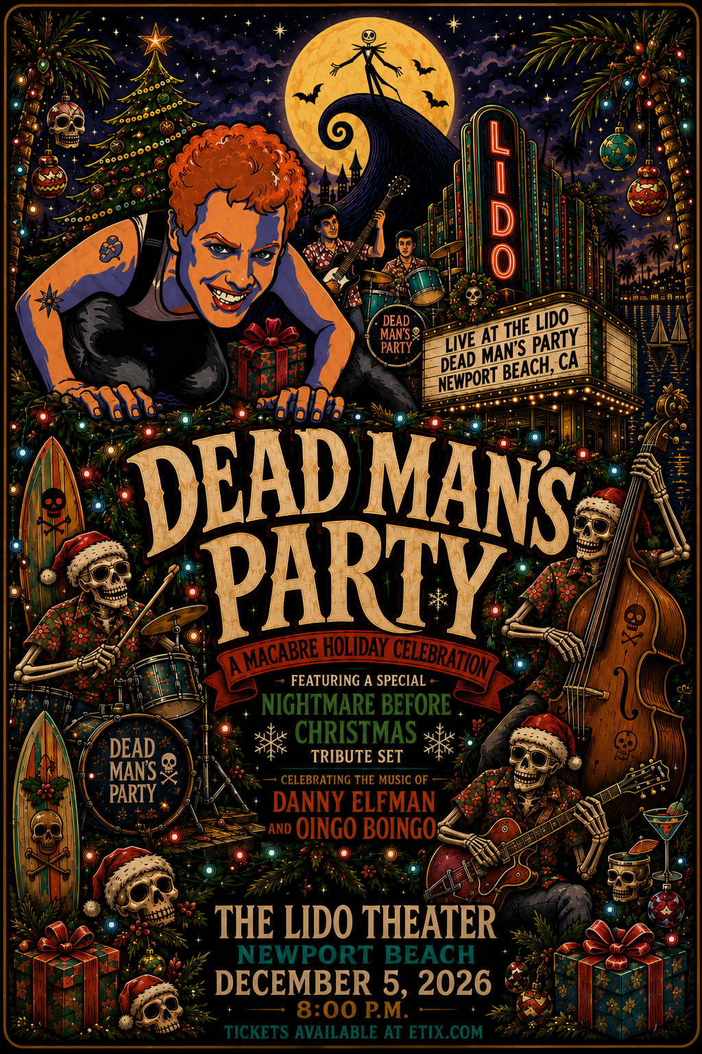 Dead Man's Party - Oingo Boingo &amp; Danny Elfman Tribute Band
