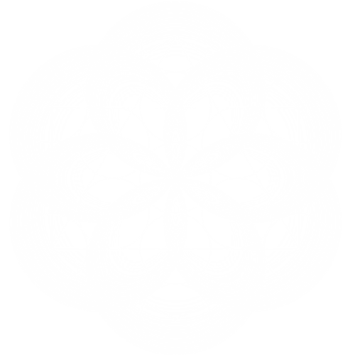 A white octagon-shaped object with a black background.