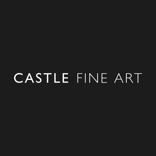 Black background with white text reading 'CASTLE FINE ART'.